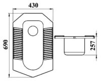 831300 Paslanmaz Hela - Görsel 2
