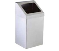 552300 Açık Çatı Kapak Çöp Kovası (Hilton Tipi) - Görsel 2