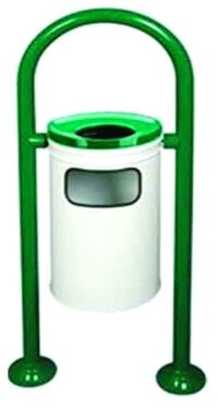 812400 DKP Boyalı Boru Ayak Çöp Kovası