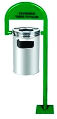 816400 Painted Dustbin