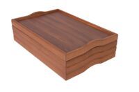 850 Ahşap (Laminant) Oda Servis Tepsisi - Görsel 2