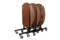 911 Oda Servis Arabası Yuvarlak (Katlanır) - Görsel 3