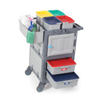 PROCART 1351 HASTANE TEMİZLİK ARABASI - Görsel 5