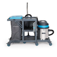 PROCART VAC 901 COMBINED CLEANING TROLLEY - Image 3