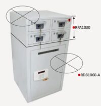 RDB 1065E Resepsiyon Depozito Kasası Elektronik Mekanizmalı - Görsel 2