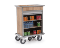 1460 Minibar Arabası (Raflı)