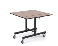 911-D  Kare Oda Servis Arabası (Katlanır) - Görsel 2