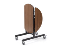 911-O Oval Room Service Cart (Foldable)
