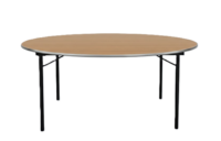 1635-A Banquet Table (Round) – Aluminum Edge
