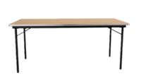 1640-A Rectangular Banquet Table – Aluminum Edge - Image 2