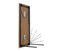 1640-A Rectangular Banquet Table – Aluminum Edge