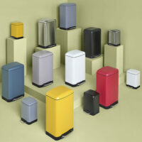 OTL-KP6SC-430 Kare Pedallı Çöp Kovası 6 LT - Görsel 2
