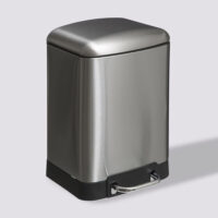 OTL-KP6SC-430 Kare Pedallı Çöp Kovası 6 LT
