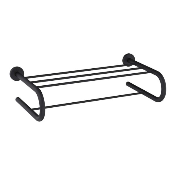 otelsan-U-Destekli-Rafli-Havluluk-19-mm-4 784400 U Destekli Raflı Havluluk Ø19 mm Siyah - Görsel 1