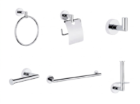 9090 Fiesta Bathroom Accessories Set – Chrome