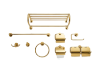 9080 Focus Serisi Banyo Aksesuarları Seti – Gold