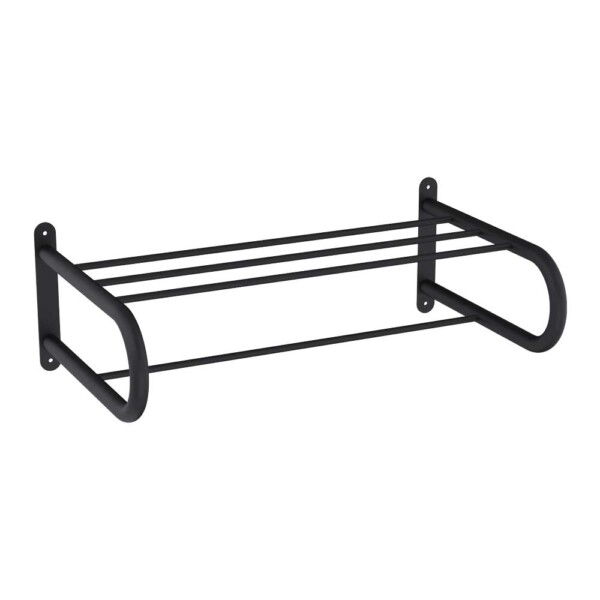 otelsan-lamalı-raf-havluluk-siyah 785400 Slatted Shelf Towel Rack – Black - Image 1