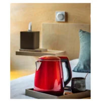 JVD 8662406 Allure 1 L Çift Cidarlı Kettle — Kırmızı — Görünüm 2
