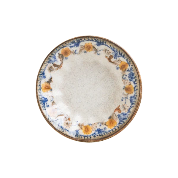 Bonna Retro Floral Çay Fincanı Tabağı