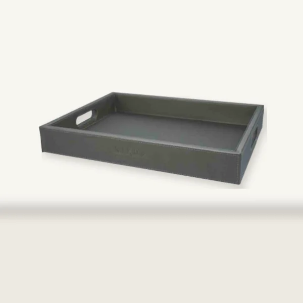 54011 Large Hotel Welcome Tray with Side Handles