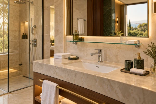 Banyo etajerleri — OTELSAN otel ekipmanları