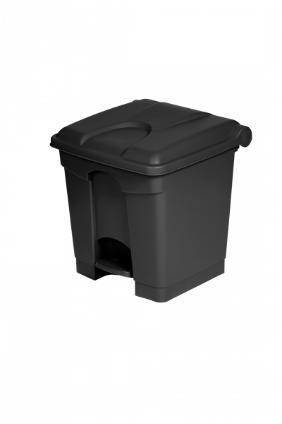8992110 JVD Pedallı Çöp Kovası 30 L - Siyah