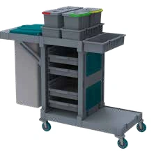 AC2115 Alfacart CPP Body Cleaning Trolley product image