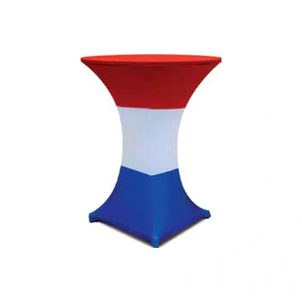Spirit Hollanda Bayrağı Baskılı Kokteyl Masa Kılıfı