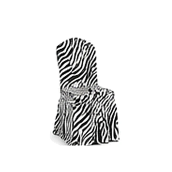 Tiger / Zebra Baskılı Banket Sandalye Kılıfı